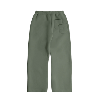 Ensemble Monochrome Vert Profond